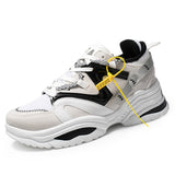 Fashion Men Casual Shoes Mesh Breathable Lightweight Lace Up Sneakers Men Trendy Comfortable Non-slip Shoes Male Zapatos Hombre