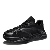 Fashion Men Casual Shoes Mesh Breathable Lightweight Lace Up Sneakers Men Trendy Comfortable Non-slip Shoes Male Zapatos Hombre